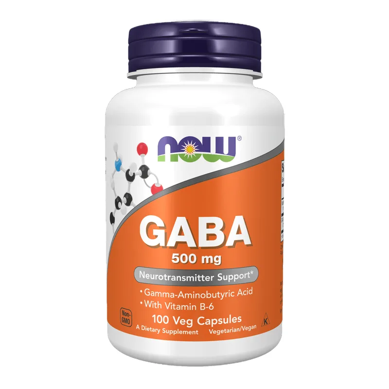 NOW Foods GABA 500mg