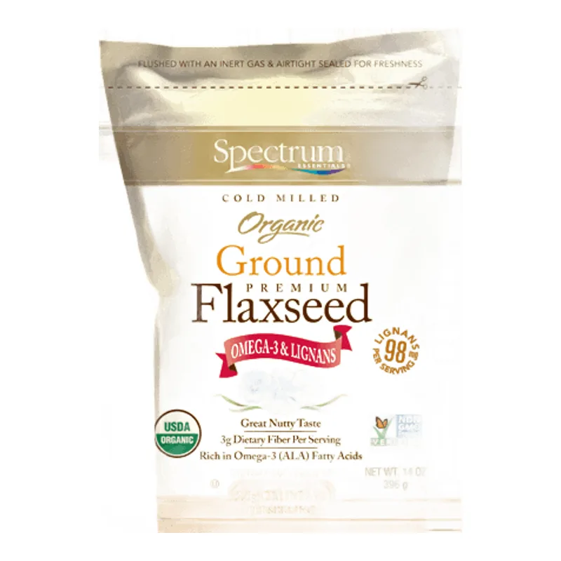 Spectrum Ground Organic Flaxseed