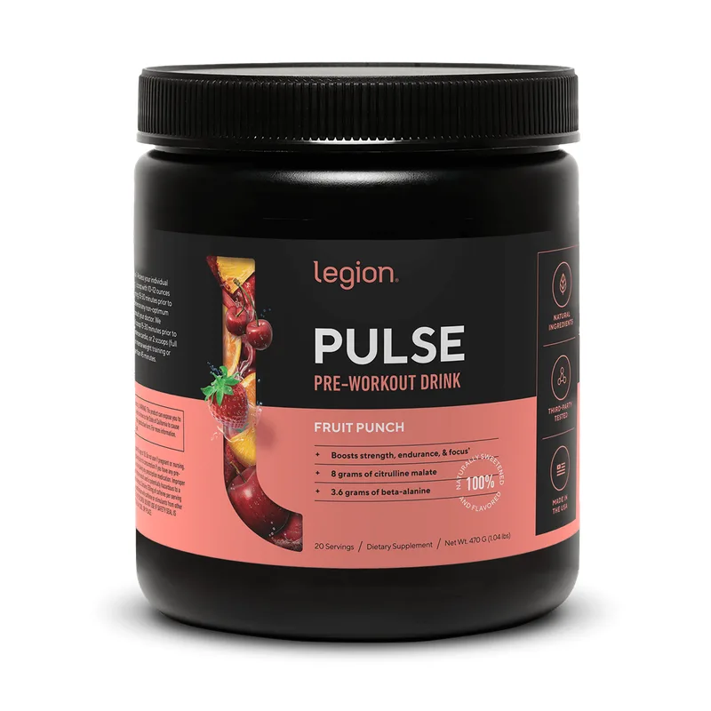 Legion Pulse Pre-Workout (naturally sweetened)