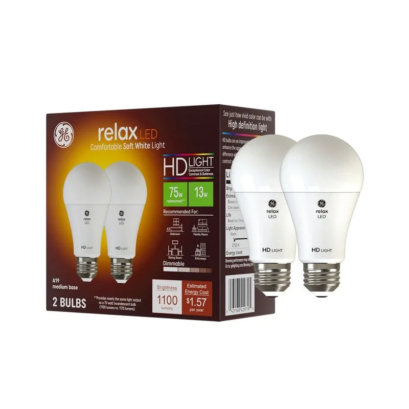 GE Warm/dimmable bulbs